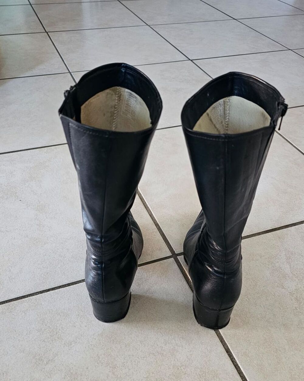Bottes cuir Chaussures