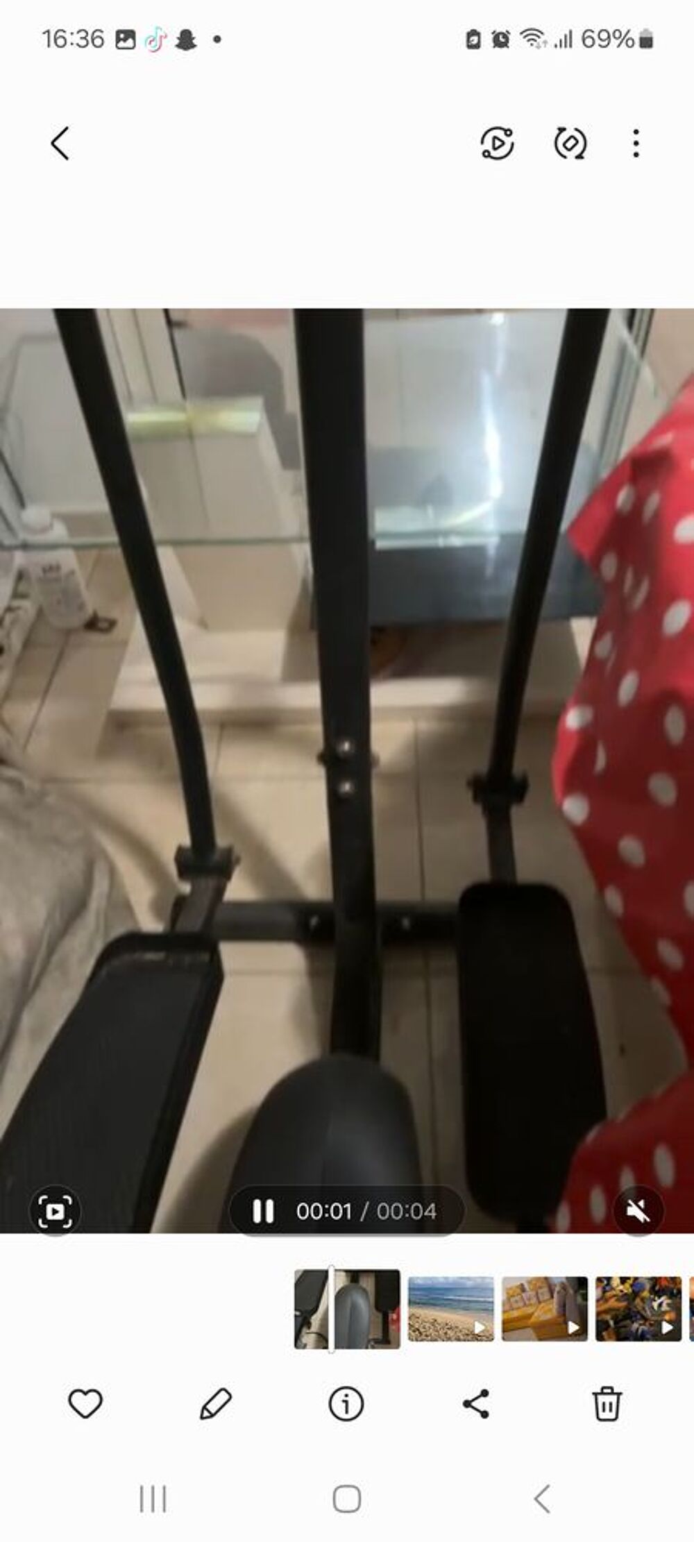 V&eacute;lo elliptique Meubles