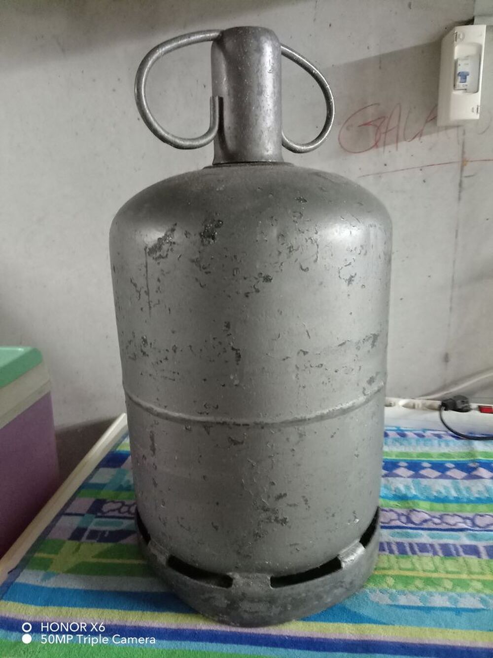 Bonbonne gaz vide Bricolage
