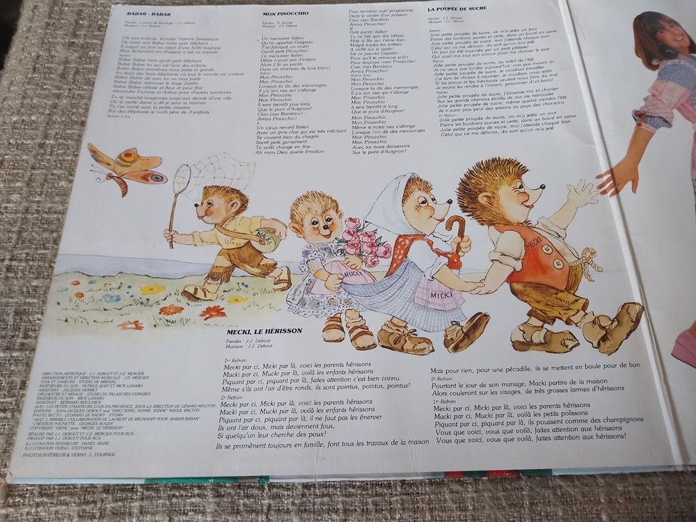 Chantal Goya Babar Disque Vinyl 33T Chanson Enfant RCA 1983 CD et vinyles