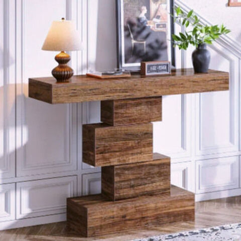 Console d'entr�e en bois massif ? Design architectural & cha 155 Lyon 9 (69)