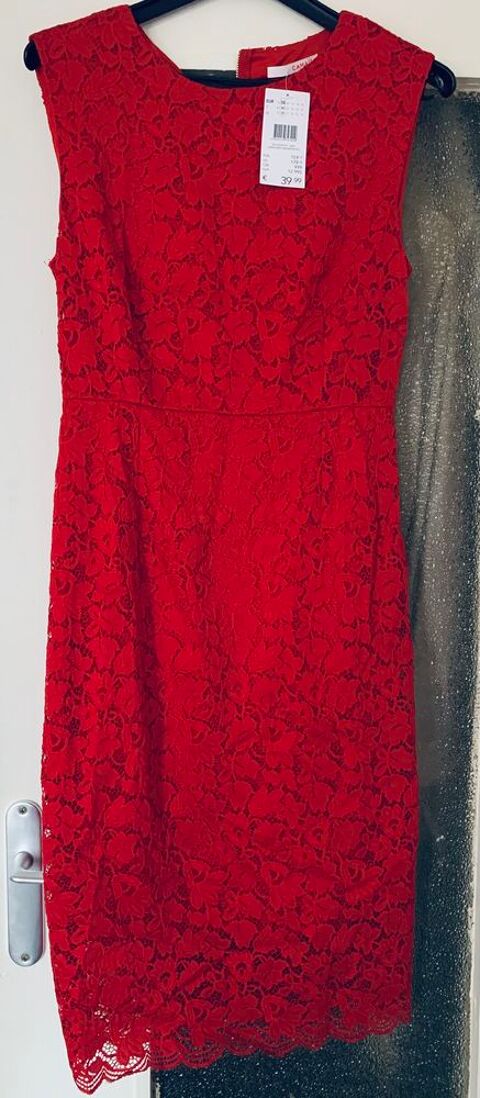 Robe rouge cocktail, soir�e Cama�eu 10 Maisons-Alfort (94)