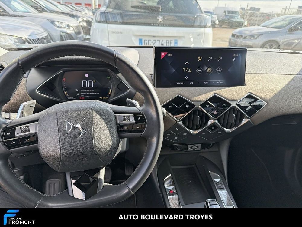 C3 DS3 Crossback PureTech 130 EAT8 Grand Chic 2019 occasion 10600 Barberey-Saint-Sulpice
