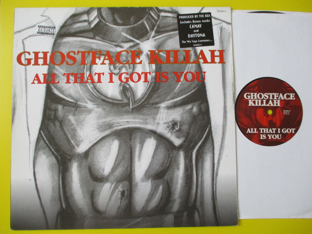 GFK ALL THAT I GOT IS U MARY J BLIGE MAXI 45 TOURS WU TANG CD et vinyles