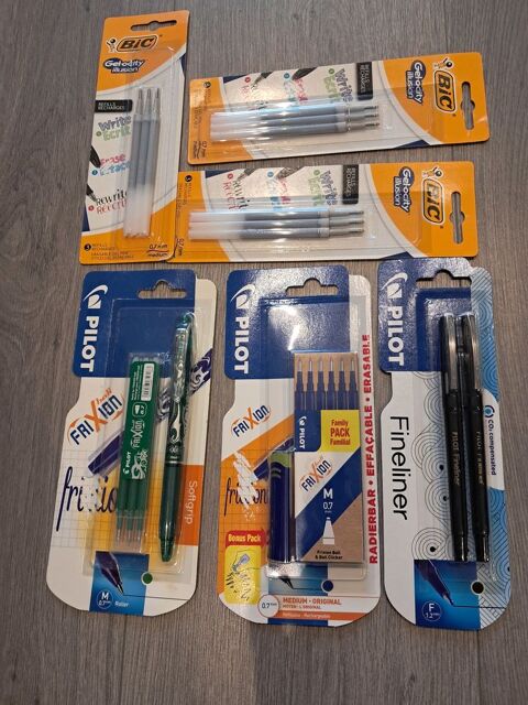 Recharges pilot et bic neuf emballer et stylo pilot et finel 8 Saint-Menges (08)