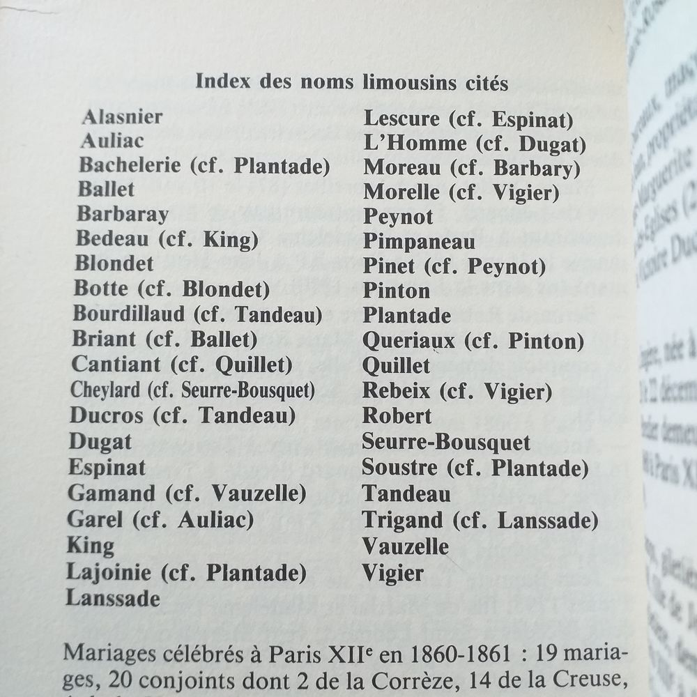  Ces a&iuml;eux que je cherche ...en Marche et Limousin Livres et BD