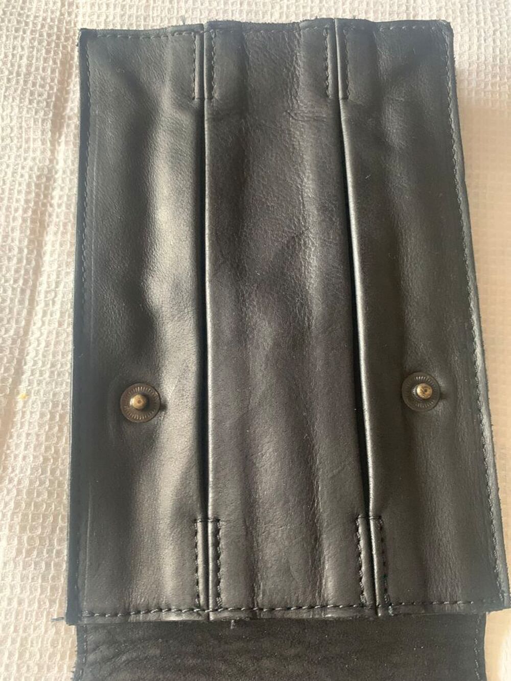 Pochette cuir Plein Sud Maroquinerie