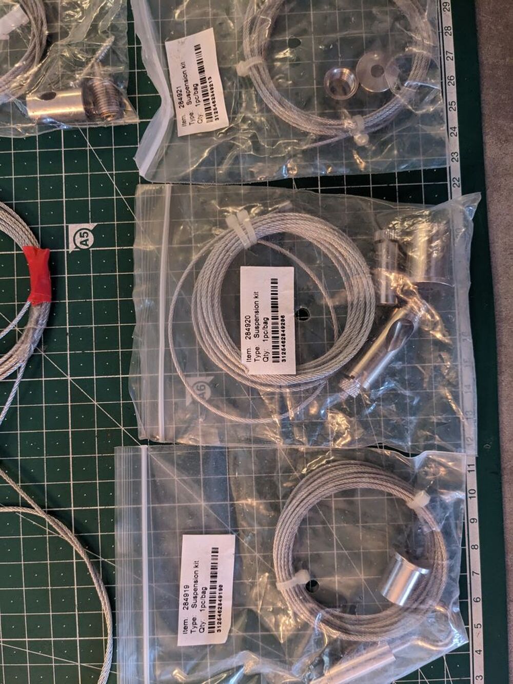 7 x c&acirc;ble de 2 m&egrave;tres et plus COULISTOP suspension lampe lu Bricolage