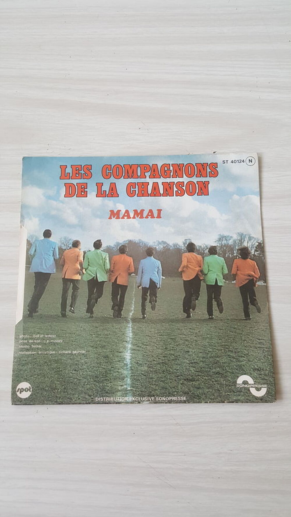 45 Tours LES COMPAGNONS DE LA CHANSON Les couleurs du temps CD et vinyles