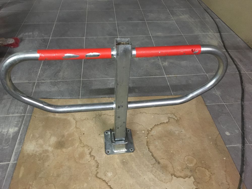 Barriere STOP PARKING Bricolage