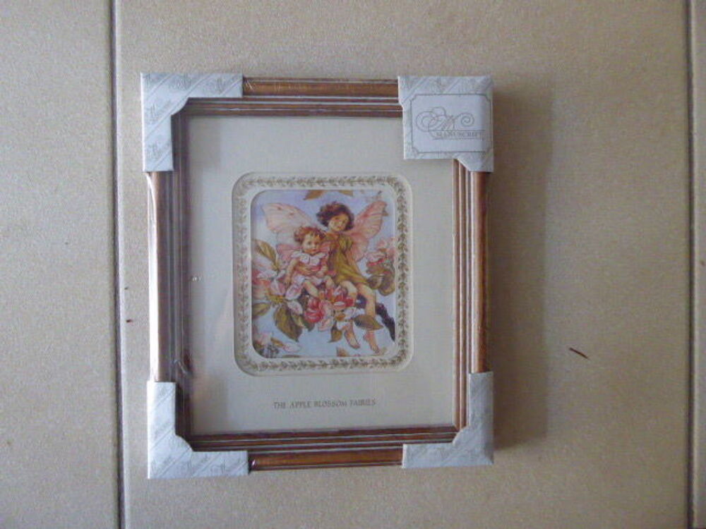 Gravure "Apple Blossom Flower Fairy" 20,5 x 18cm Décoration