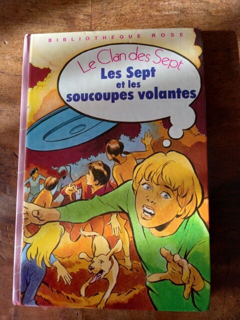 Livre Le clan des sept (les sept et la soucoupe volante) 3 Villiers (86)