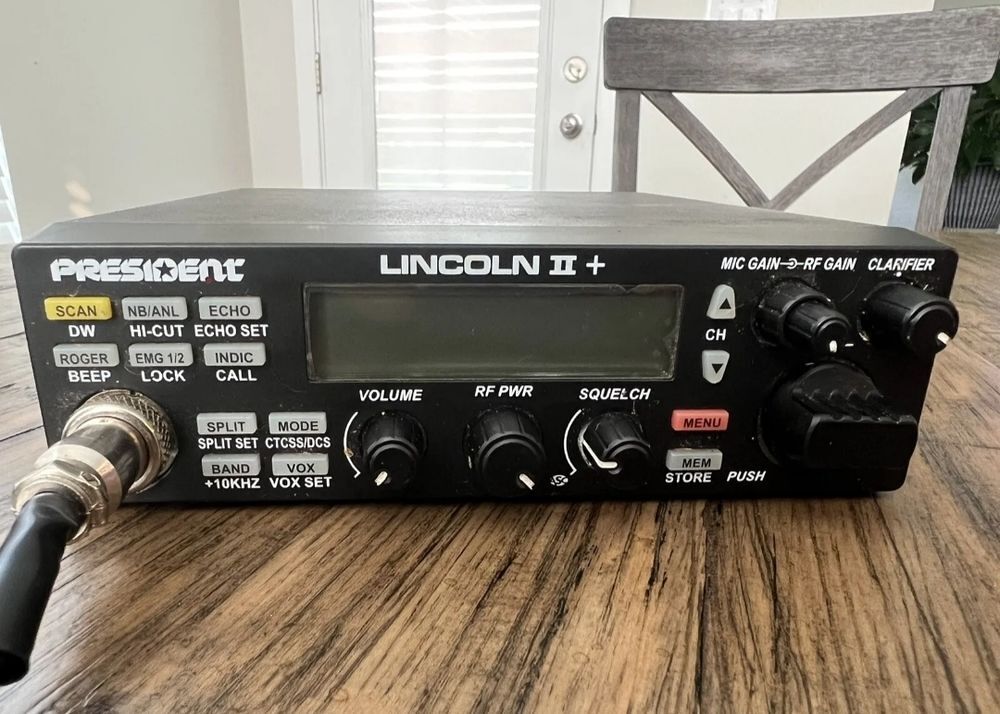 Radio mobile amateur President Lincoln II Plus 10 m&nbsp; Audio et hifi