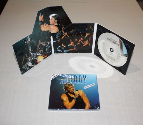 NEUF - Johnny Hallyday Bercy 92, CD 2 Titres Edition limite 18 Bavay (59)