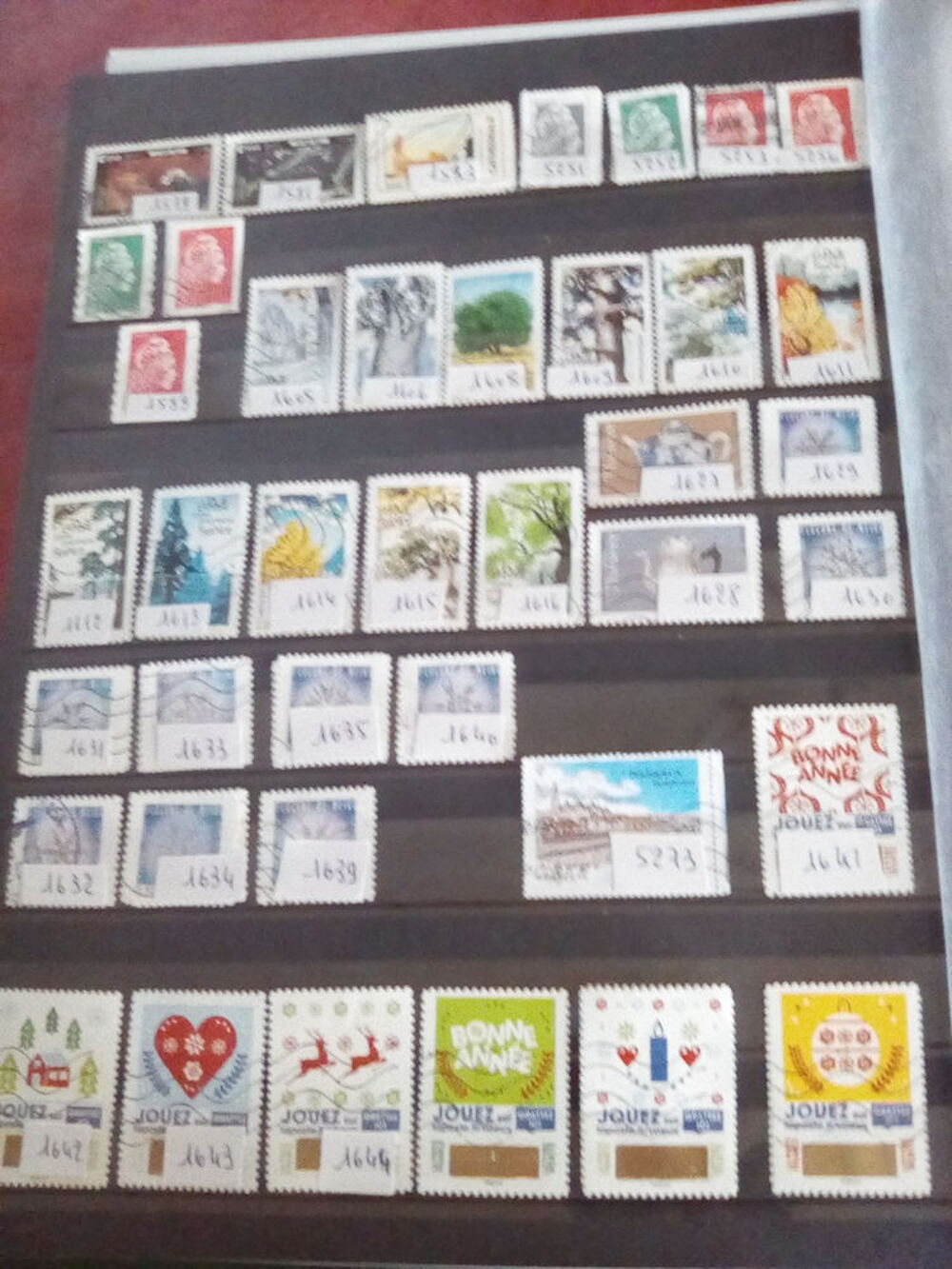 Timbres de France oblit&eacute;r&eacute;s 2018 