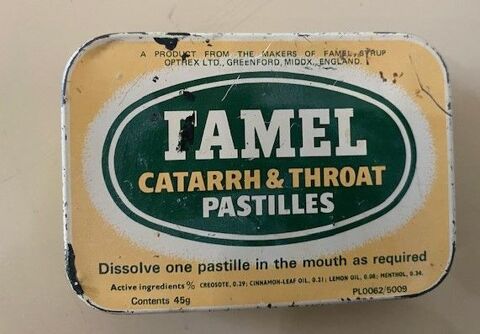 Bo�te en t�le pastilles Famel 5 Nice (06)