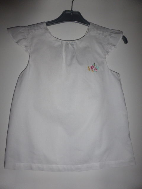 Sergent Major blouse t top blanc noeud dos 10 ans 8 Rueil-Malmaison (92)