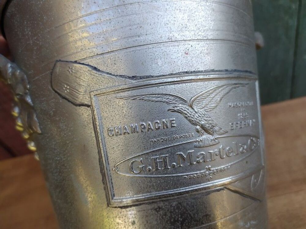 Ancien Seau &agrave; Champagne G. H. Martel &amp; Co &Eacute;pernay 