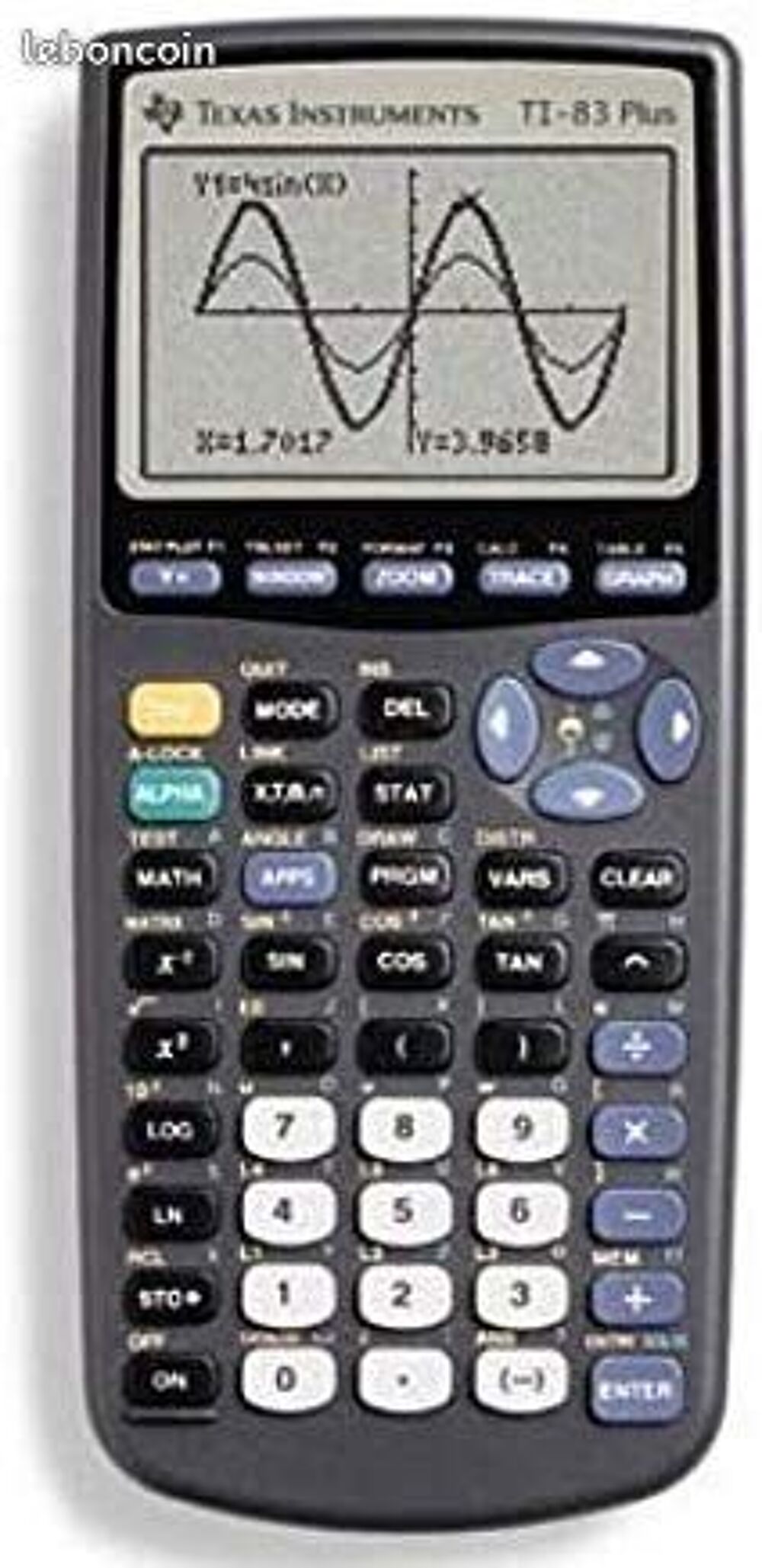 Calculatrice Graphique Scientifique Texas TI-83 Plus Matériel informatique