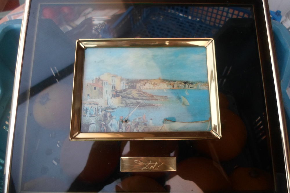 impression photo sous verre DALI PLAYA DE EL LLANE Décoration