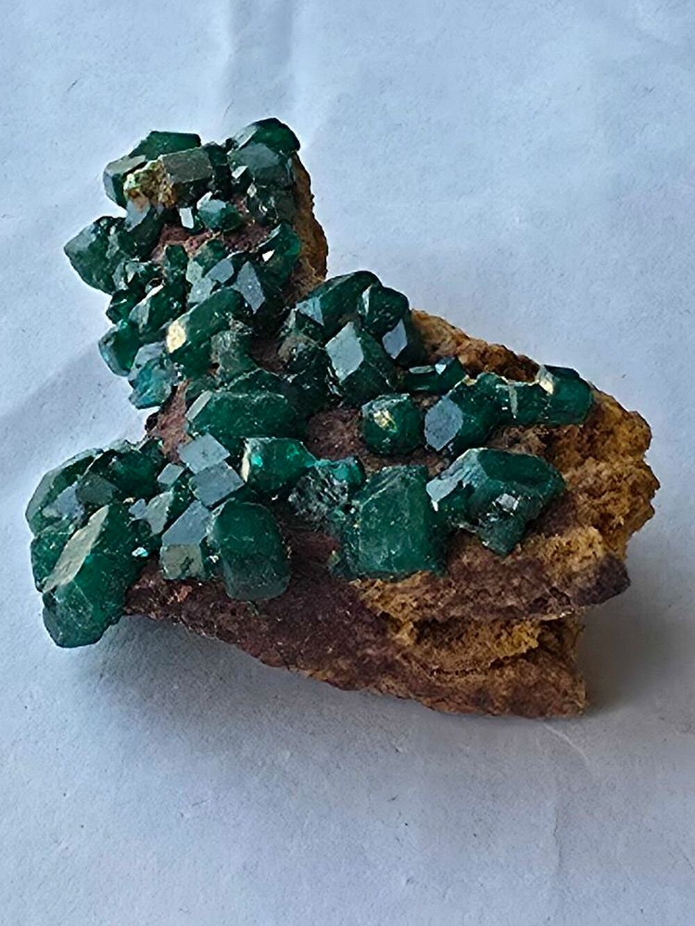 Dioptase sur Matrice du Katanga RDC-Collection 26g 