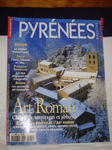 Pyrnes Magazine N66 du 01-11-1999 Art roman  2 Arros-de-Nay (64)