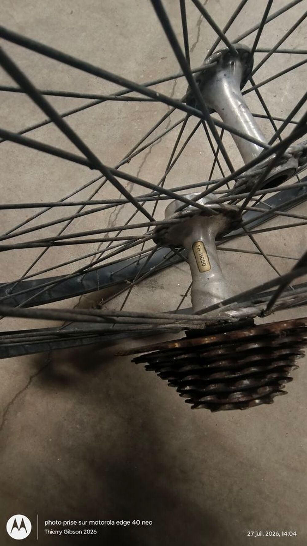 2 jantes en 26 pour v&eacute;lo vtt Sports