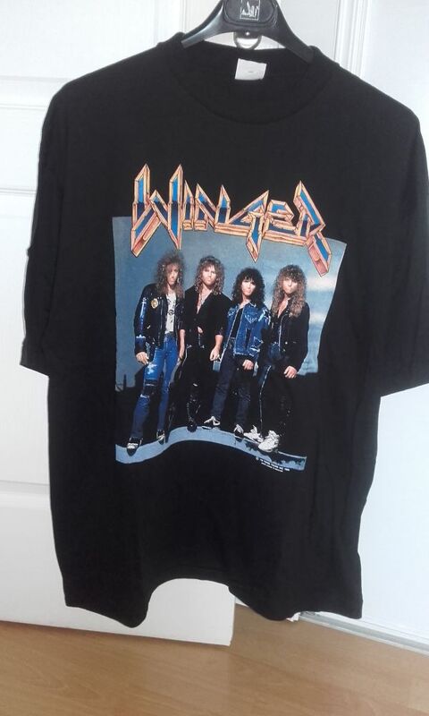 T-Shirt : Winger - World Tour 1990-1991 - Taille : XL 250 Angers (49)