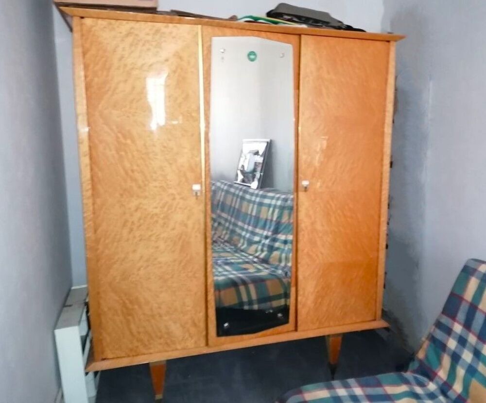 ARMOIRE PENDERIE ANNEES VINTAGE 1950-1960 Meubles