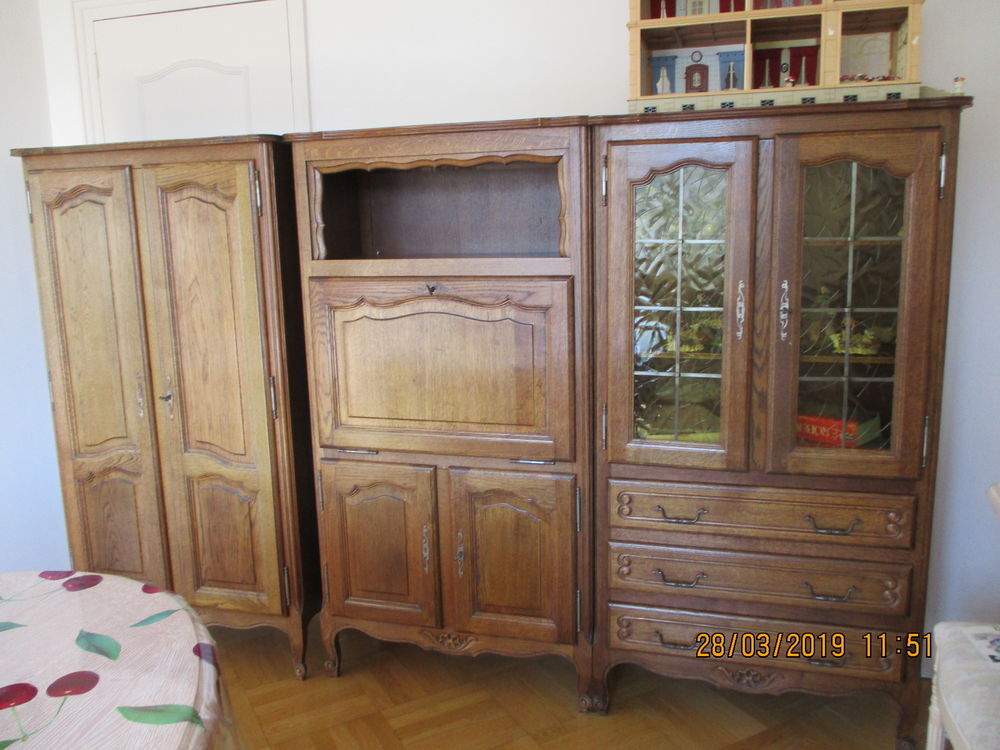 Lot biblioth&egrave;que+secr&eacute;taire+armoire fab Doubs (25) Meubles