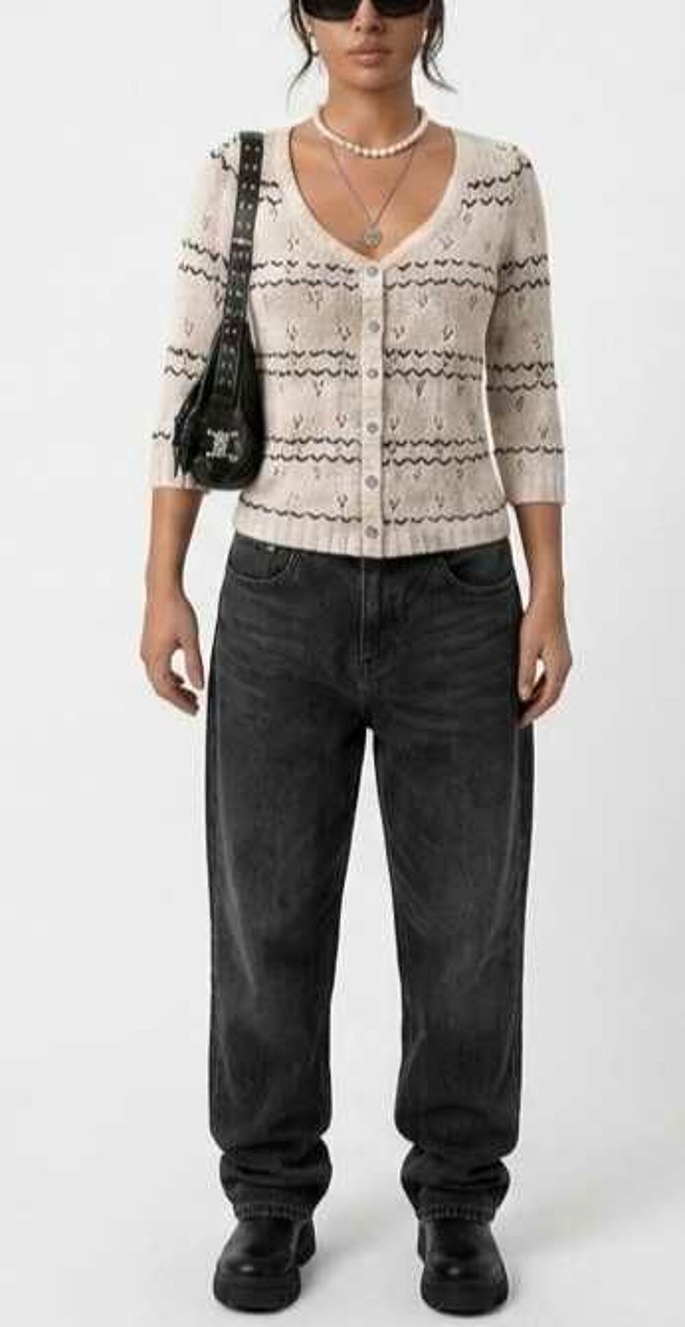 Pull crochet Vêtements