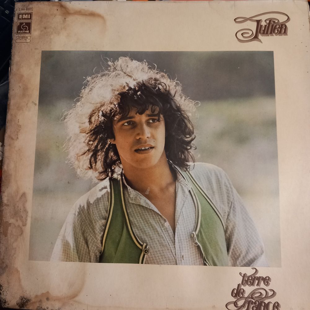 JULIEN CLERC / 8 X DISQUES VYNIL 33 TOURS CD et vinyles