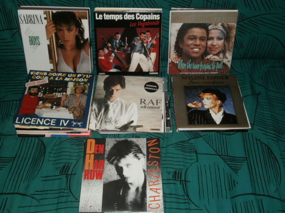 68 /45 tours a 5 euros lun CD et vinyles