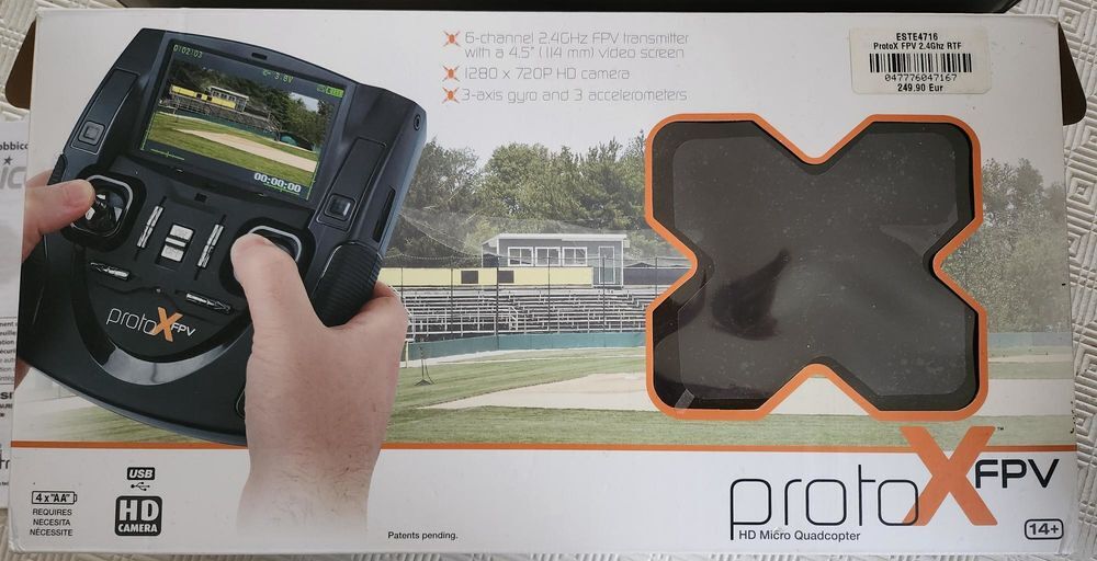 Drone Hobbico proto-X fpv Este 4716 Photos/Video/TV