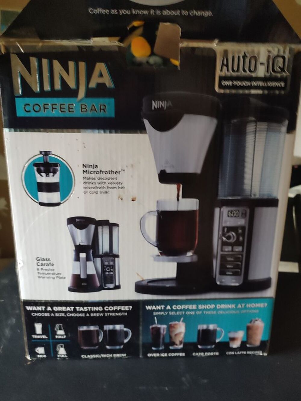 cafeti&egrave;re ninja cofee bar Electroménager