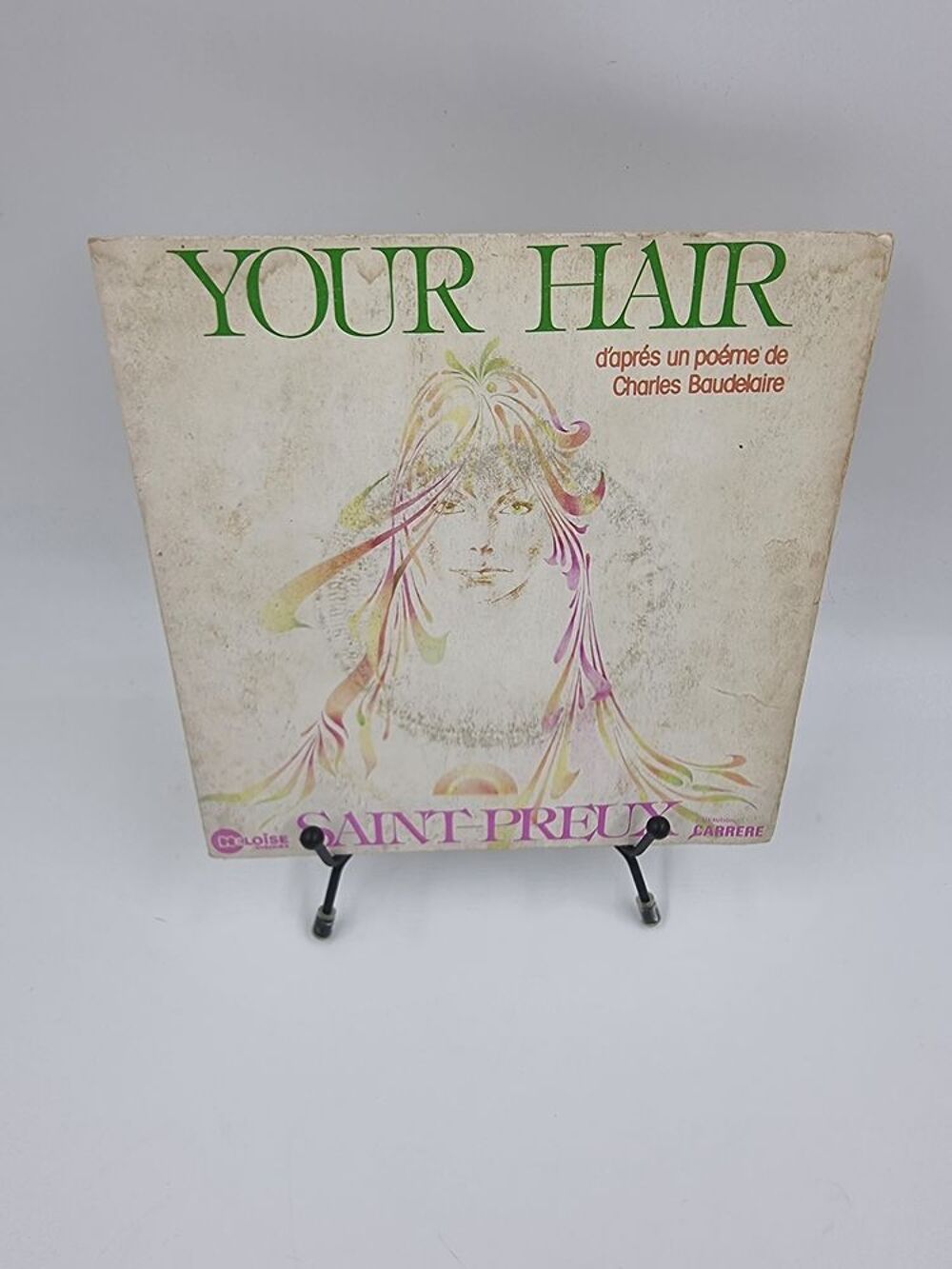 Vinyle 45 tours Saint-Preux : Your Hair (D'apr&egrave;s un Po&egrave;me..) CD et vinyles