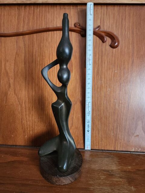 Statuette bronze d'art africain 30 cm 1 kg 30 Taverny (95)