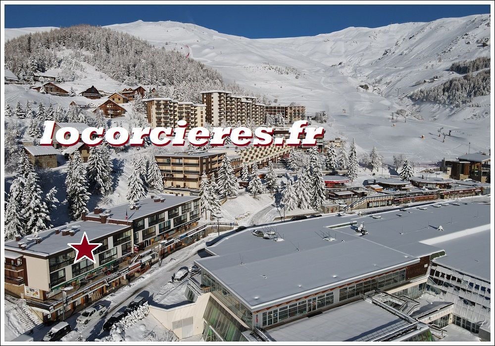   LOCORCIERES appartement T2 centre station au pied des pistes Provence-Alpes-Cte d'Azur, Orcires (05170)
