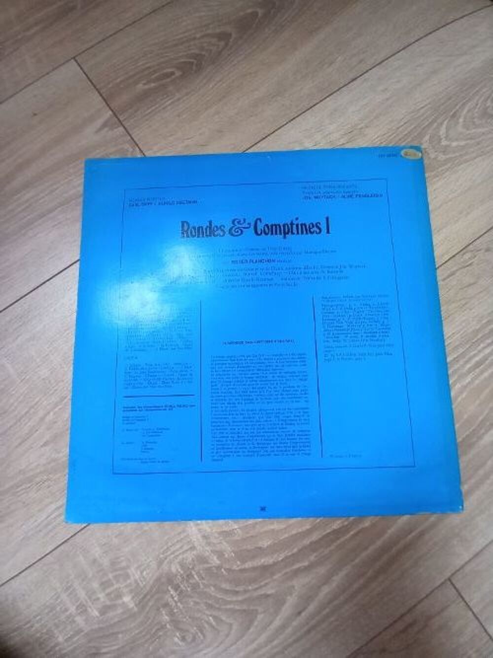 Rondes et comptines n&deg; 1 vinyle 33 tours CD et vinyles