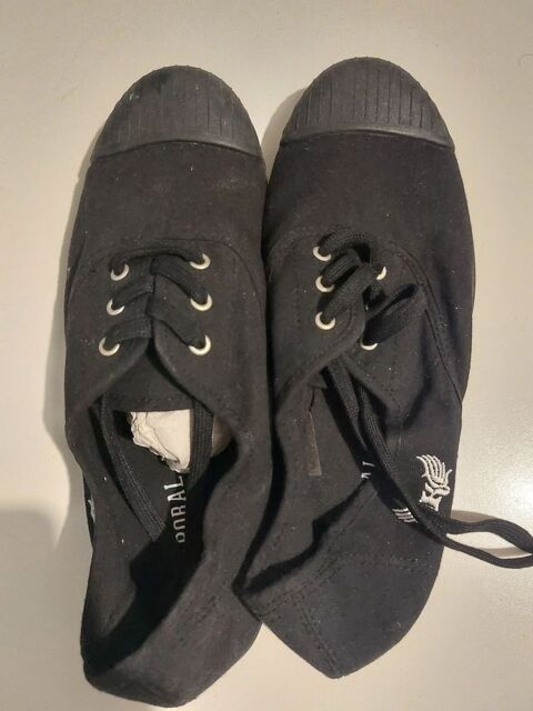 tennis kaporal noire � lacets pointure 38 12 Conchy-les-Pots (60)