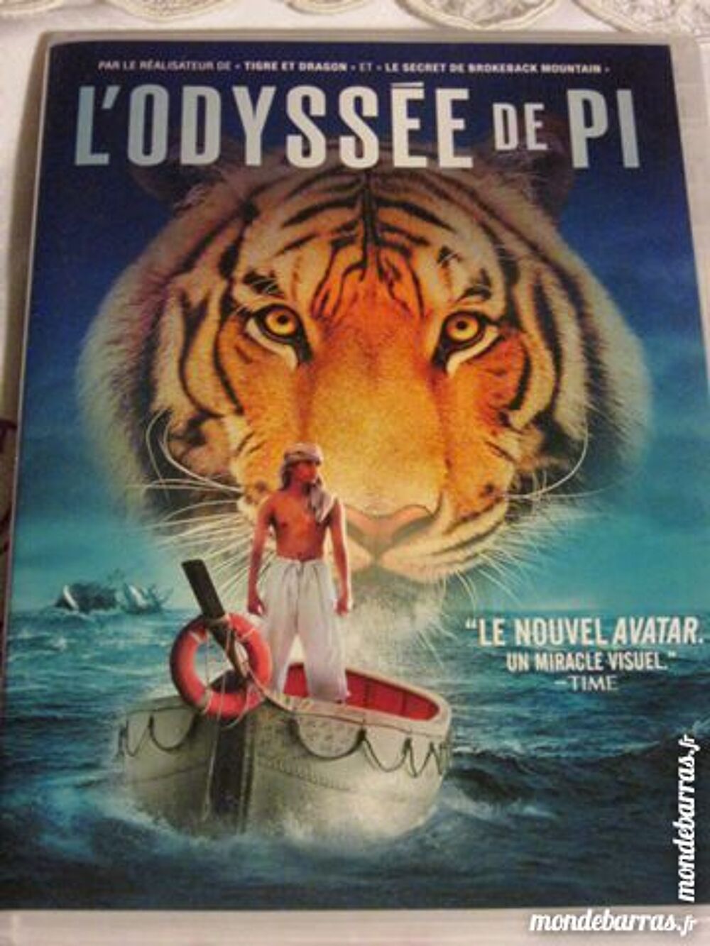 L'Odyss&eacute;e de PI - Film d'Ang Lee DVD et blu-ray