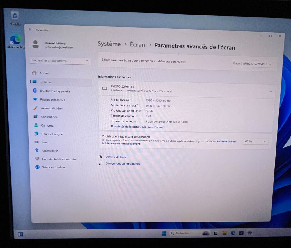 PC gamer Matériel informatique
