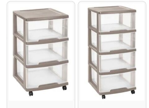 Lot de quatre bacs rangement CURVER
50 Villerupt (54)