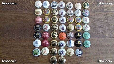 Lot capsules de champagne 10 Malzéville (54)
