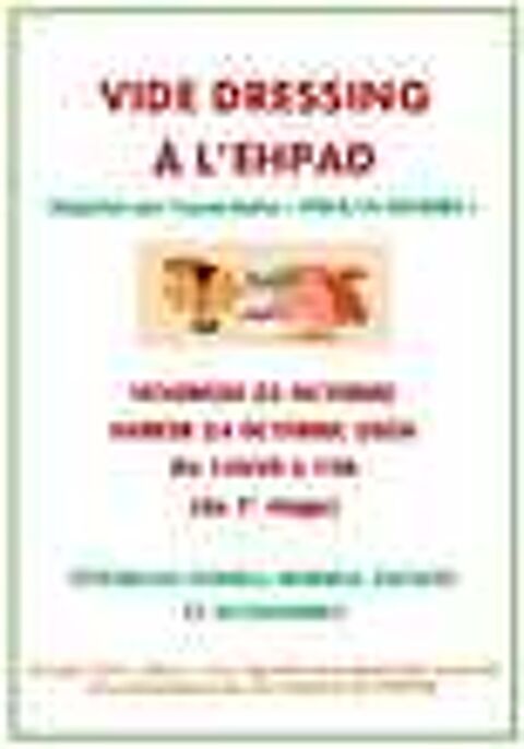 Vide Dressing Bourse d'objets