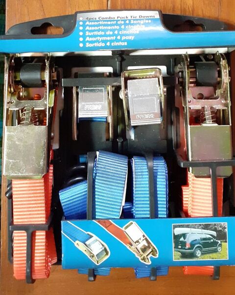 Lot 4 sangles (auto ou autre) 10 Martinique (97)