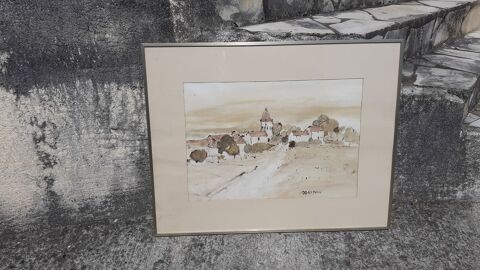 TABLEAU AQUARELLE MOTHON
Castillon-la-Bataille (33)