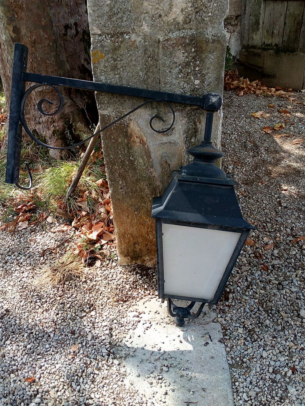 Deux lanternes ext&eacute;rieur Décoration