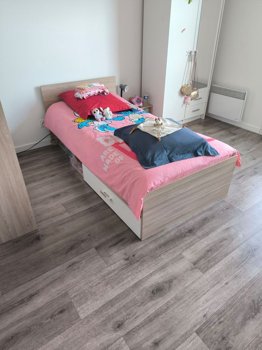 ensemble chambre &agrave; coucher 90 x 190 Mobilier enfants