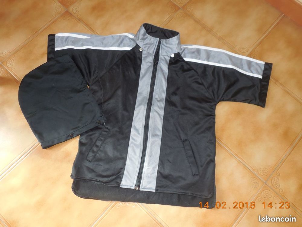 jogging noir blanc gris 12 ans Vêtements enfants